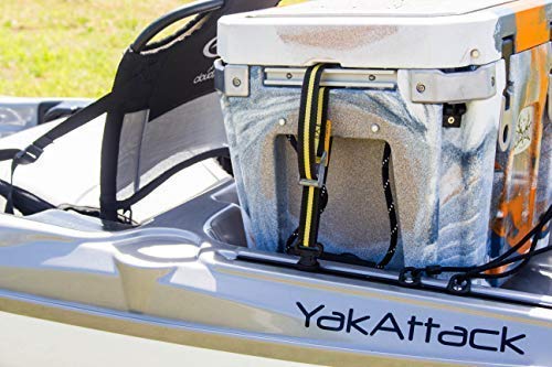 YakAttack Track Mount Vertical Tie Down, Black - 2 Pack (AAP-1025) | Kayak Fishing Accessories - Image 2