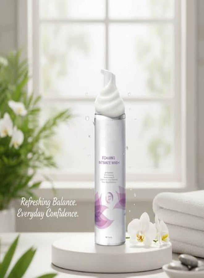 Foaming Intimate Wash, pH Balanced, Pump Dispenser, Gentle Daily Feminine Hygiene Cleanser - Image 2