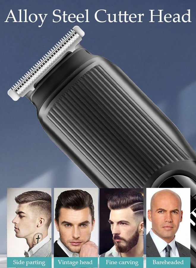 DUNISO Smart Hair Clippers Electric Turbo Motor Hair Cutting Kit Pro Mens Clippers Cordless Rechargeable Hair Trimmer Set Professional Barbers Grooming Kit - Image 4