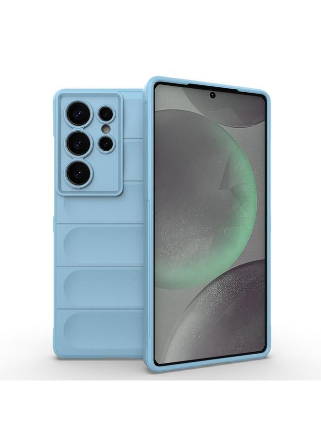 S-TOP Case For Samsung Galaxy S25 Ultra 5G Magic Shield TPU + Flannel Phone Case - Image 1