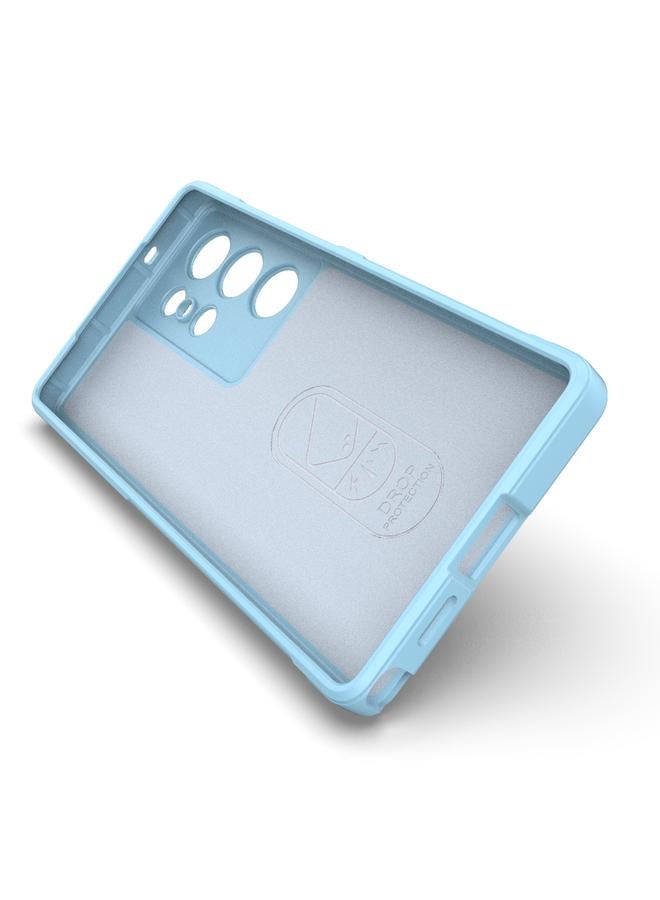 S-TOP Case For Samsung Galaxy S25 Ultra 5G Magic Shield TPU + Flannel Phone Case - Image 4