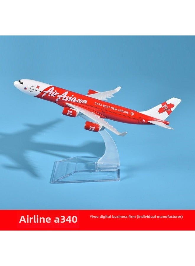 16CM سبيكة محاكاة نموذج الطائرة B787 سيتشوان الخطوط الجوية خطوط جنوب الصين الجوية ايرباص A380 طيران الصين بوينغ B747-اللون: خطوط شرق الصين الجوية 320 - Image 3