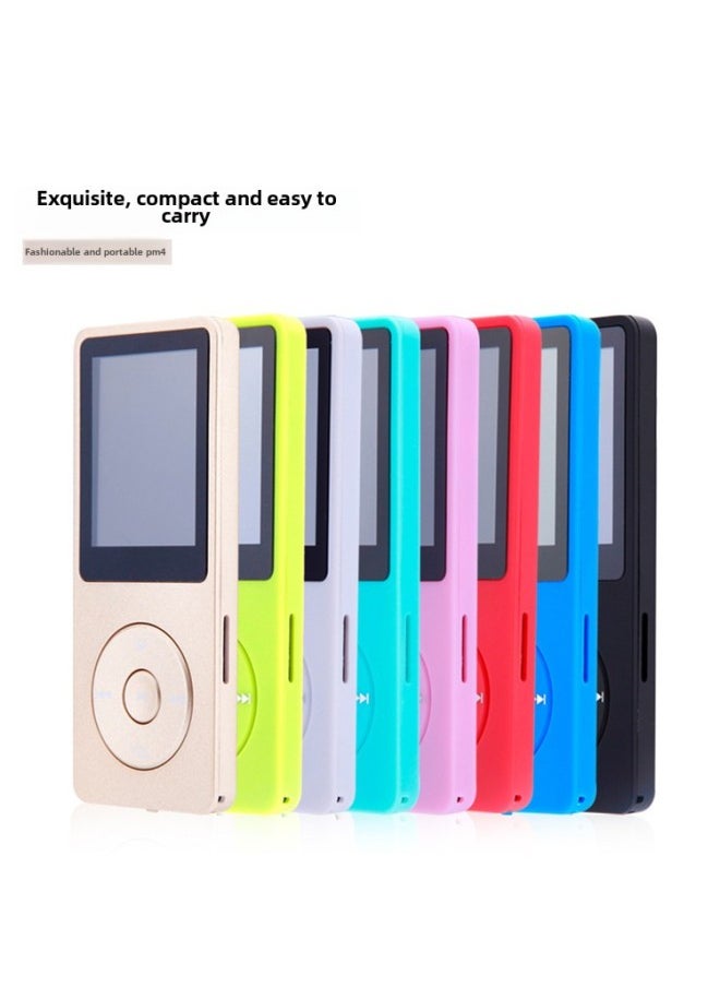 Generic - Multi-function MP3/MP4 2GB/4GB/8GB Comes With Memory HD Video Player Lyrics Sync-Body Color:Blue-Memory Capacity:4GB [full Set]] - Image 1