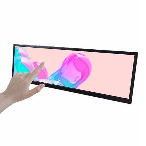 VSDISPLAY 14.5 Inch Android 11 Touchscreen Monitor 2560x720 Stretched Bar LCD Display Support USB Autocopy Autoplay Video Image Audio - Image 1