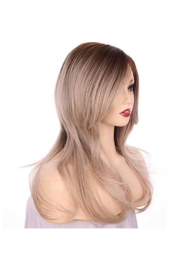 OneDor Full Head Beautiful Long Curly Wave Stunning Wig Charming Curly Costume Wigs With Fringe (Rl19/23Ss)  - Image 4