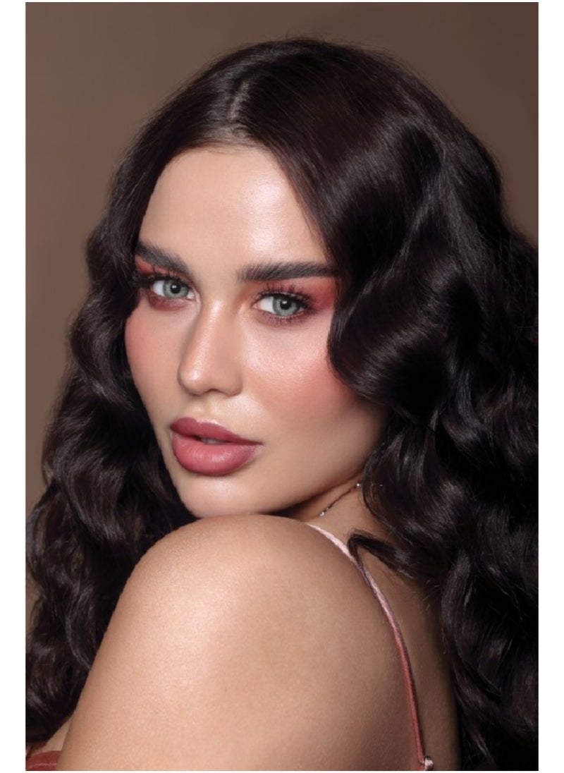 Dahab One Day Sabrin Gray Green Pack Of 10 Daily Disposable Colored Contact Lenses Unisex Cosmetic Contact Lenses  - Image 3