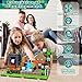 Magnetopia Magnetic Blocks 200PCS Magnetic Blocks with 6 Base Plate Magnetic Building Blocks for Kids Ages 4 5 6 7 8 Stacking Magnets for Kids Birthday Gifts for 310 Year Old Boy Girls STEM Toys - Image 4