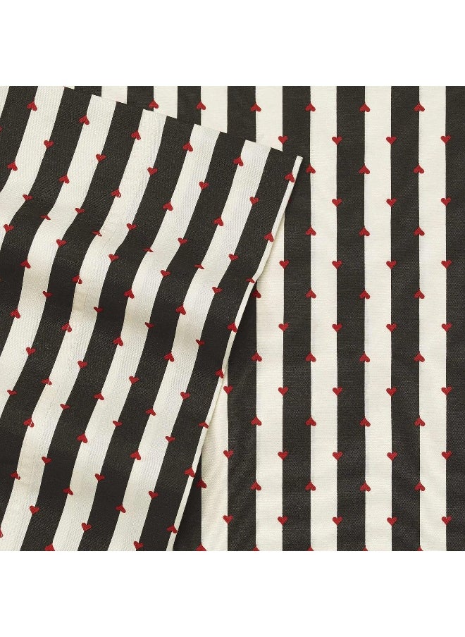 Betsey Johnson Betsey Johnson - Twin XL Sheets, Silky & Lightweight Bedding, Fade & Wrinkle Resistant (Wonderland Stripe, Twin XL)  - Image 2