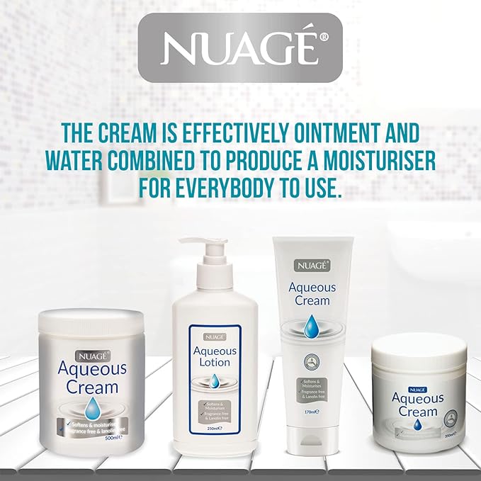 NUAGE AQUEOUS CREAM FRAGRANCE FREE 350ml - Image 4