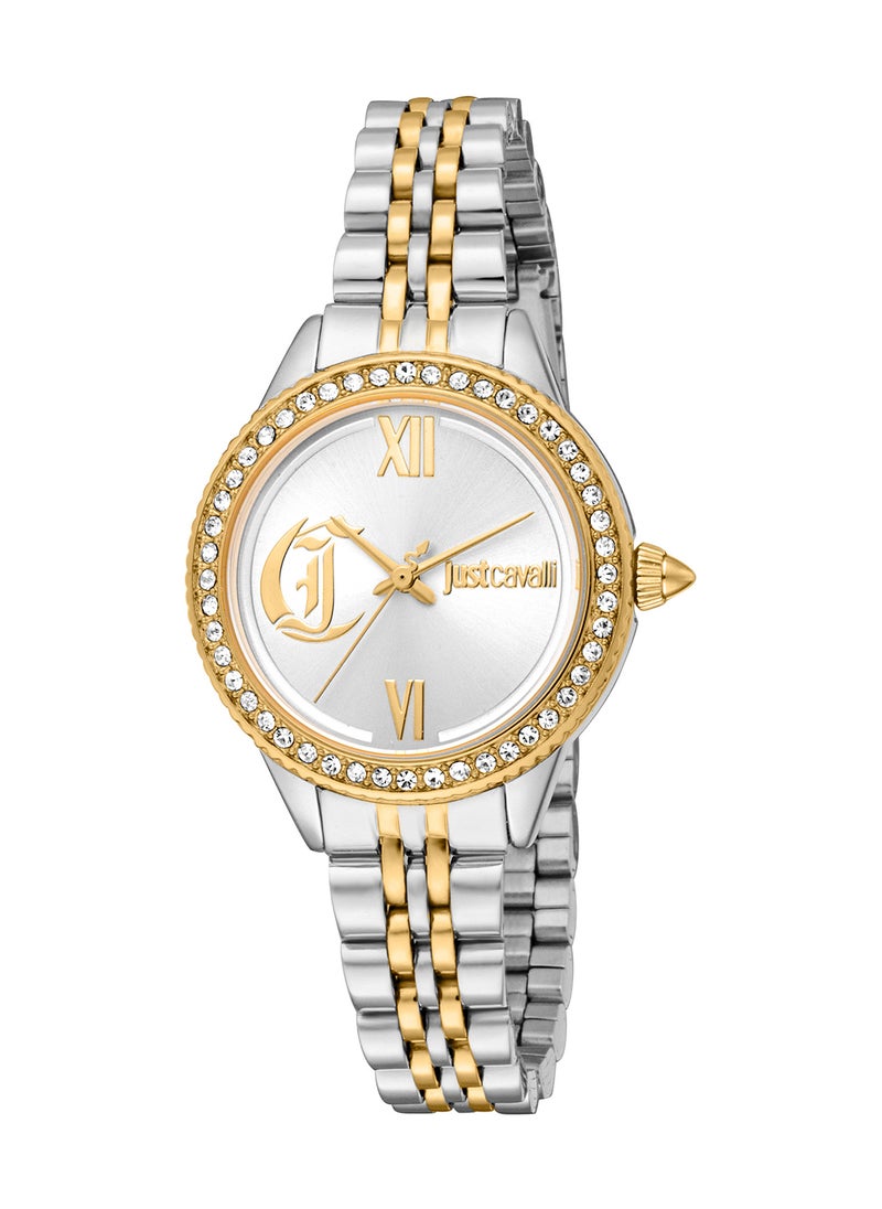 Just Cavalli - Women's Round Shape Stainless Steel Wrist Watch JC1L316M0095 - 30 Mm - Image 1