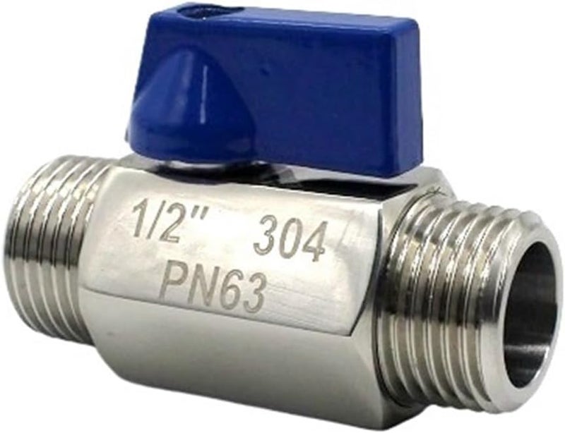 Stainless Steel Ball Valve 1 4 Inch BSP Male X Male SS316L Shut Off Valve - Image 5