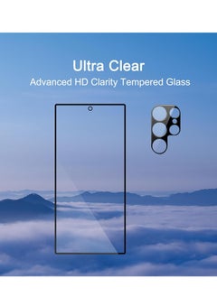 Ailun Ailun Glass Screen Protector for Galaxy S24 Ultra [6.8 Inch] 3Pack + 3Pack Camera Lens Tempered Glass Fingerprint Unlock 0.25mm Ultra Clear Anti-Scratch Case Friendly [Not For S24/S24 Plus]  - Image 2