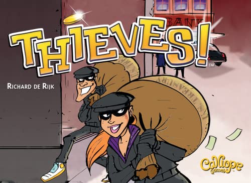 Calliope Thieves Card Game Pull Off the Heist of the Century Fast Paced Easy to Learn Family Game - Image 1