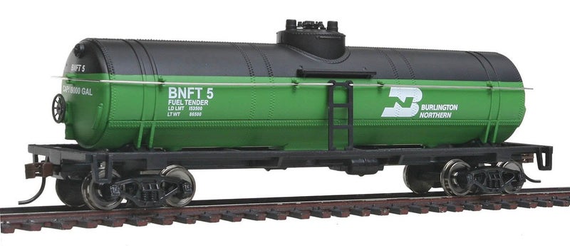 Walthers Trainline Tank CarReady to RunBurlington Northern Cascade Green Black White 9311440 HO Scale Model Railroad Freight Model - Image 3
