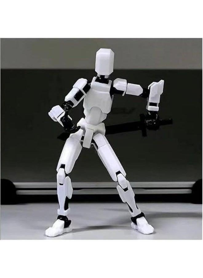 null - Lucky Dummy T13 Figure, 3D Printed Multi-Articulated Robot, Titan 13 Action Mannequin Activity Model Full Body - Image 1