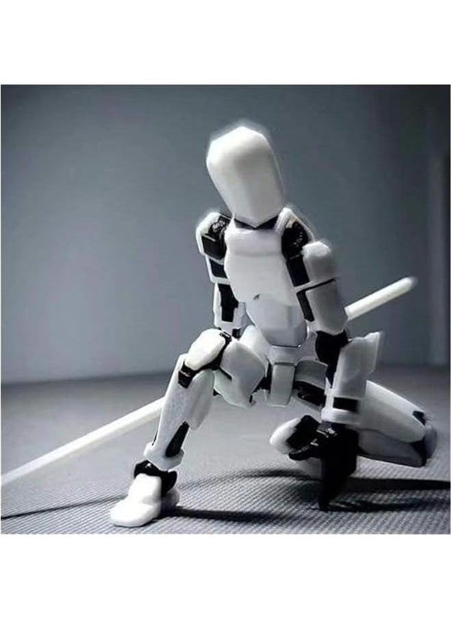 null - Lucky Dummy T13 Figure, 3D Printed Multi-Articulated Robot, Titan 13 Action Mannequin Activity Model Full Body - Image 1