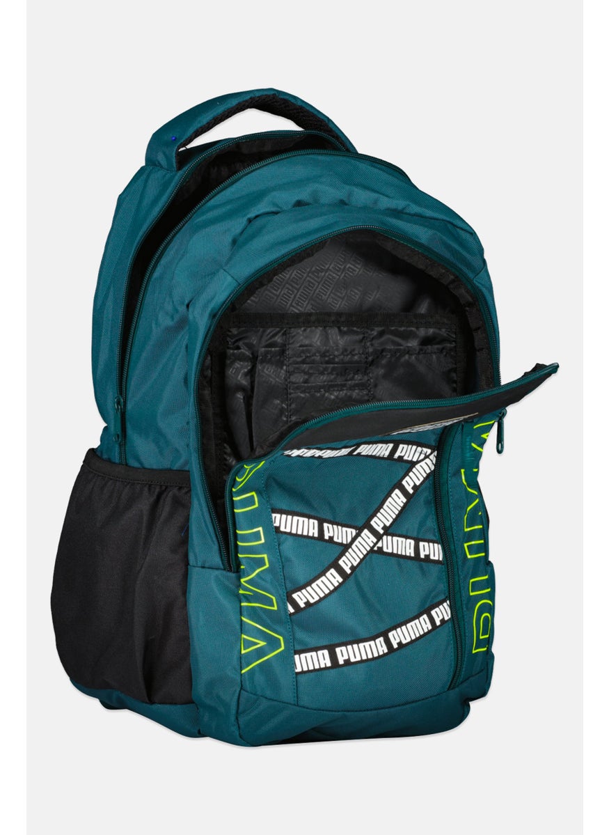 PUMA Men Brand Logo Backpack , Varsity Green  - Image 3