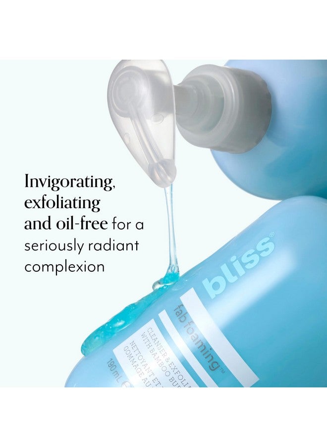 Bliss Fab Foaming Cleanser & Clear Genius Toner + Serum | Pore Purifying Duo for Clear Skin | 2 Step Skincare Routine | Clean, Vegan, Cruelty-Free - Image 3