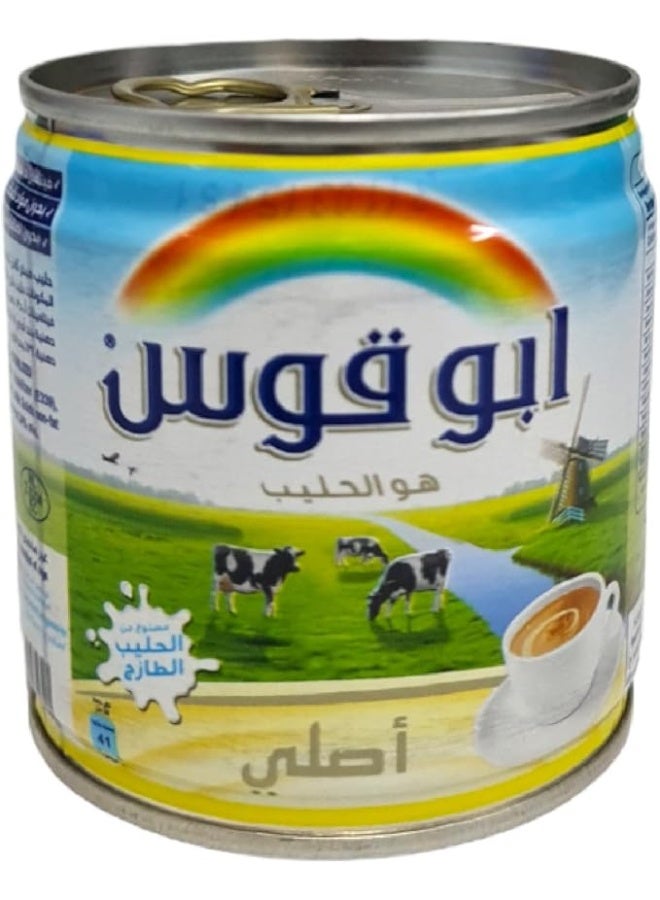 رينبو حليب أبو قوس المبخر الأصلي - طعم غني وكريمي للشاي والقهوة | حليب سائل عالي الجودة لجميع الاستخدامات - Image 1