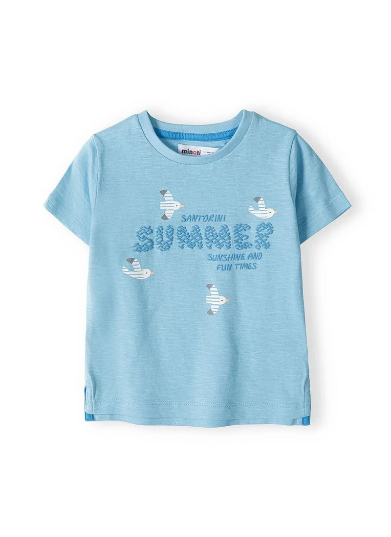 مينوتي Baby T-Shirt And Fleece Short Set