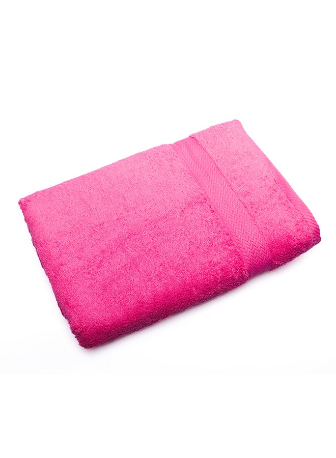 Notte Bianca Bath Sheet Fucia 100X150 Gsm 730 Soft Excellent Absorbing - Image 1