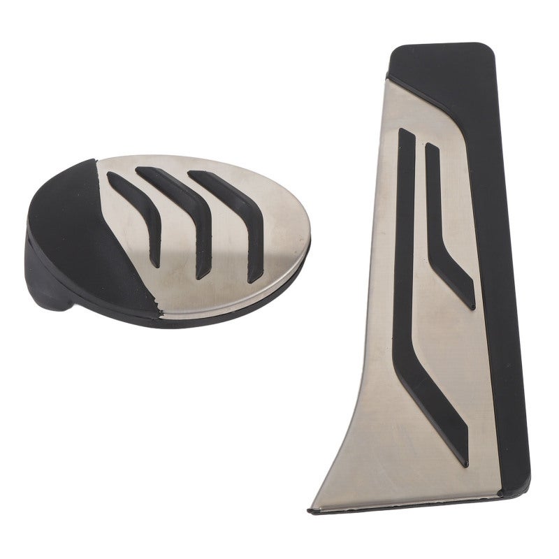 Gas Brake Pedal Pads Set for 1 2 Series X1 X2 - Anti Slip Rubber Accelerator Brake Pedal Cover with High Elasticity Tape for Driving Safety - Image 4