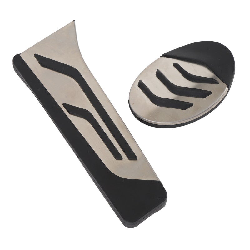 Gas Brake Pedal Pads Set for 1 2 Series X1 X2 - Anti Slip Rubber Accelerator Brake Pedal Cover with High Elasticity Tape for Driving Safety - Image 5