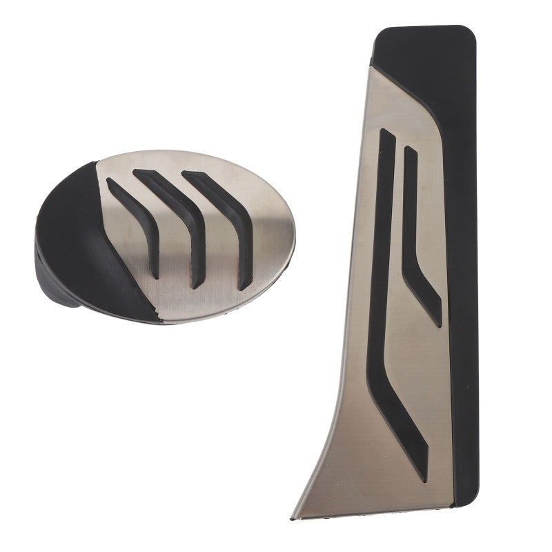 Gas Brake Pedal Pads Set for 1 2 Series X1 X2 - Anti Slip Rubber Accelerator Brake Pedal Cover with High Elasticity Tape for Driving Safety - Image 1