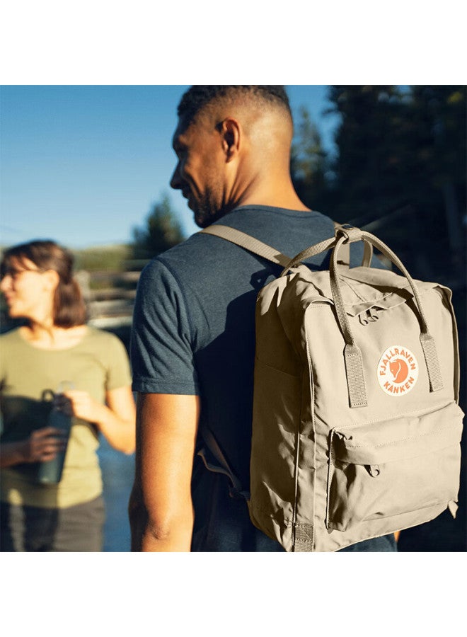 Fjallraven Fjällräven Kanken 23510-118 Arctic Fox Large Capacity Camping Backpack 16l Stone Color Women's Day Edition - Image 4