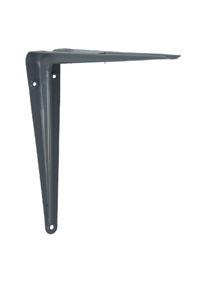 ACE 18-Gauge Wall Mount Decorative Steel Shelf Bracket Grey 12 x 14 Inch 5294269  - Image 2