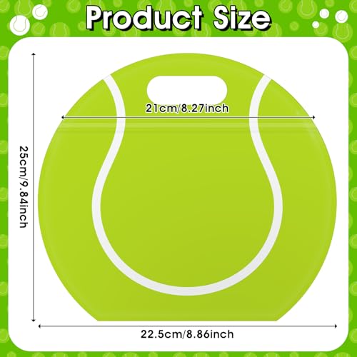 AKAIXI 24pcs Tennis Gift Bags with Handles Reusable Sealed Stand-Up Snack Bags, Tennis Themed Party Favors Birthday Supplies for Team Practice/Game Day, Gifts for Tennis Lovers, Players, Coaches - Image 2