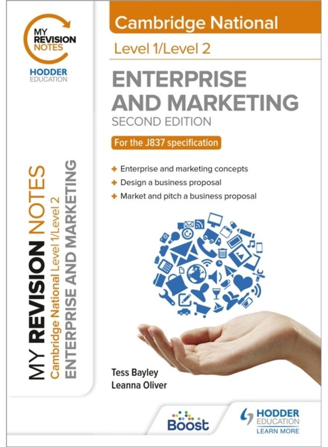 My Revision Notes Level 1 Level 2 Cambridge National in Enterprise Marketing Second Edition - Paperback
