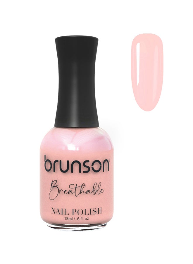 Breathable Nail Polish Halal nail polish Wudu friendly Quick-Dry Vegan long lasting but easy peel off   18ml BH164