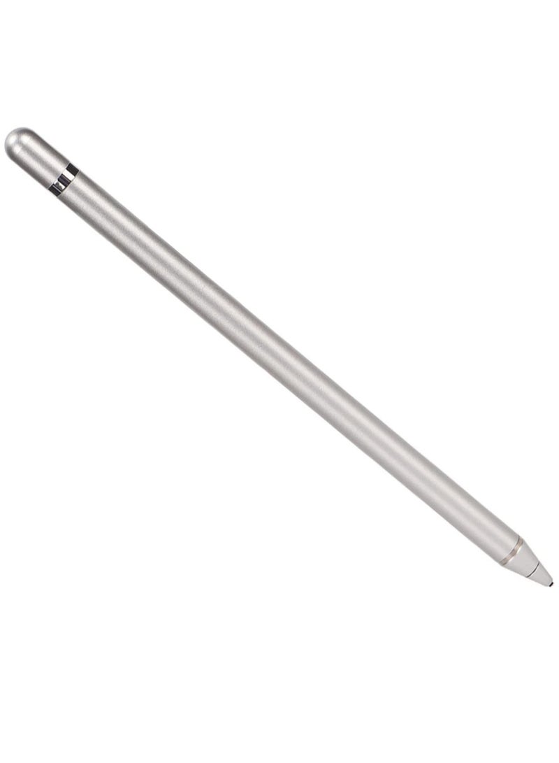 Silver Stylus Pen with Palm Rejection for iPad" - Image 2