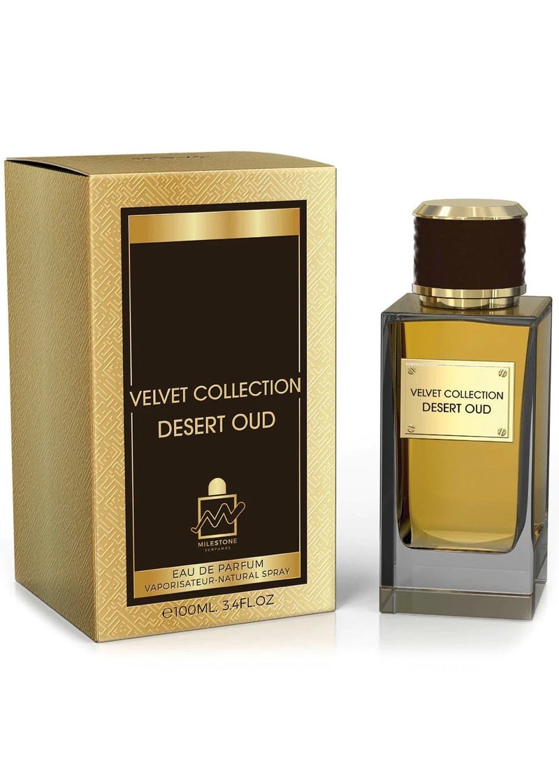 Milestone™ Velvet Collection Desert Oud Eau De parfum For Unisex - 100ml( Velvet Desert Oud By Dolce&Gabbana )  - Image 3