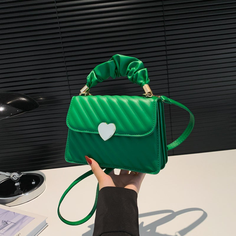 Distinctive Handbag 2024 Casual Ins Shoulder This Year Popular Fashion Korean Crossbody Small Square Bag - Image 1