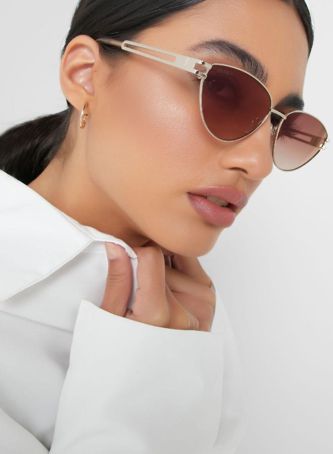 ماكس اند كو نظارة شمسية بإطار على شكل عين قطة - Image 5
