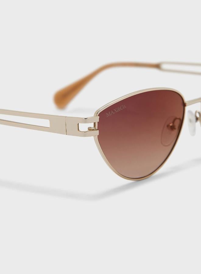ماكس اند كو نظارة شمسية بإطار على شكل عين قطة - Image 3