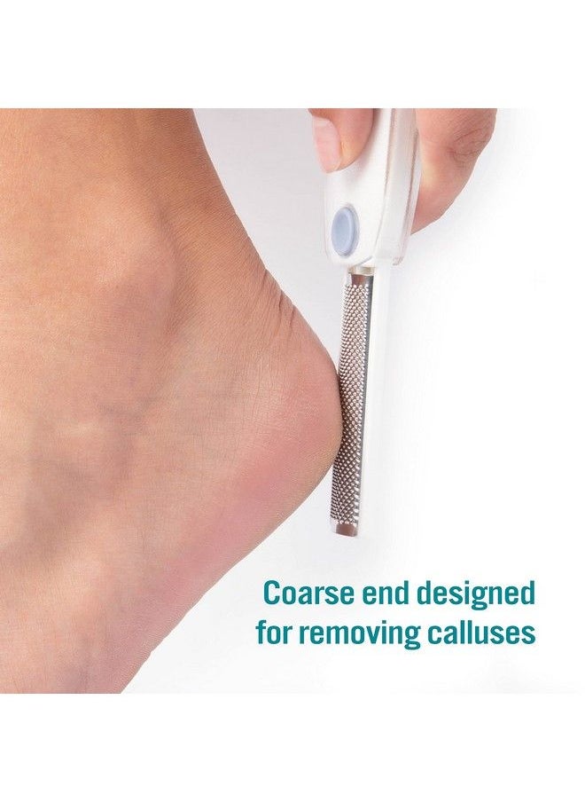 Trim - Foot Callus Shaver & Rasp With Sliding Cover 2In1 Foot Care Tool Features Slide & Lock Mechanism Safely Conceals And Protects The End Not In Use Keeps Your Feet Beautiful And Smooth - Image 1