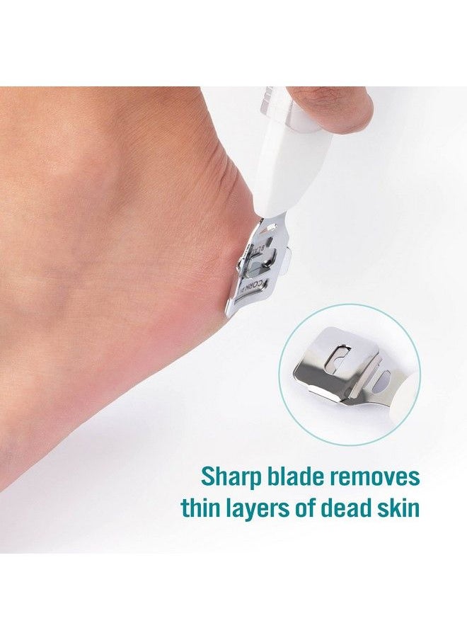 Trim - Foot Callus Shaver & Rasp With Sliding Cover 2In1 Foot Care Tool Features Slide & Lock Mechanism Safely Conceals And Protects The End Not In Use Keeps Your Feet Beautiful And Smooth - Image 1