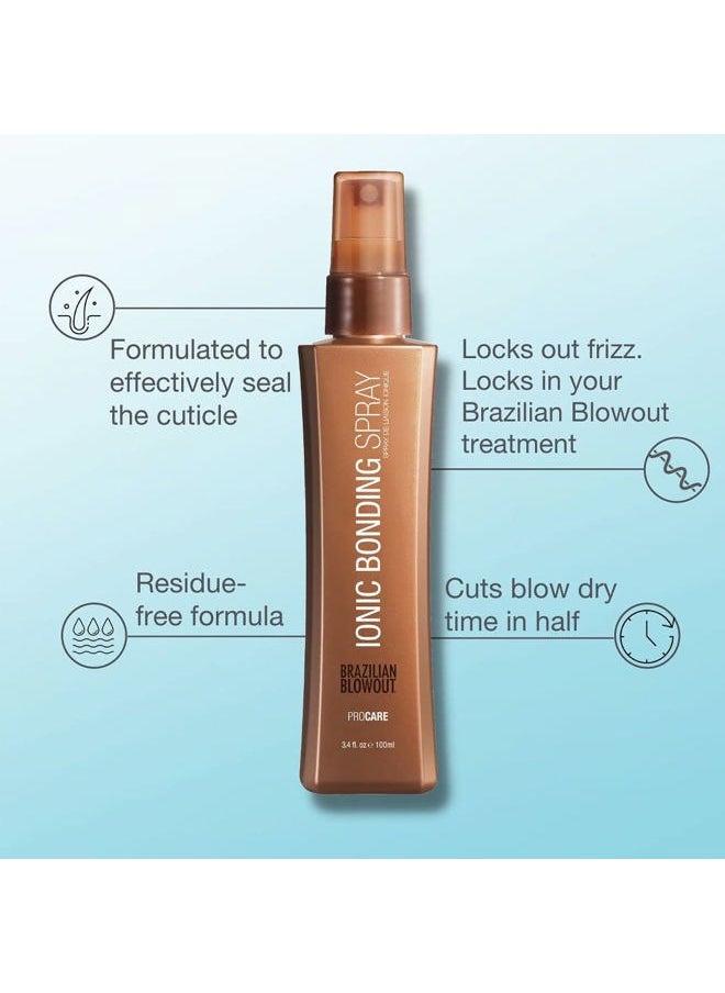 Brazilian Blowout - Brazilian Blowout Ionic Bonding Spray 3.4 fl oz - Image 1
