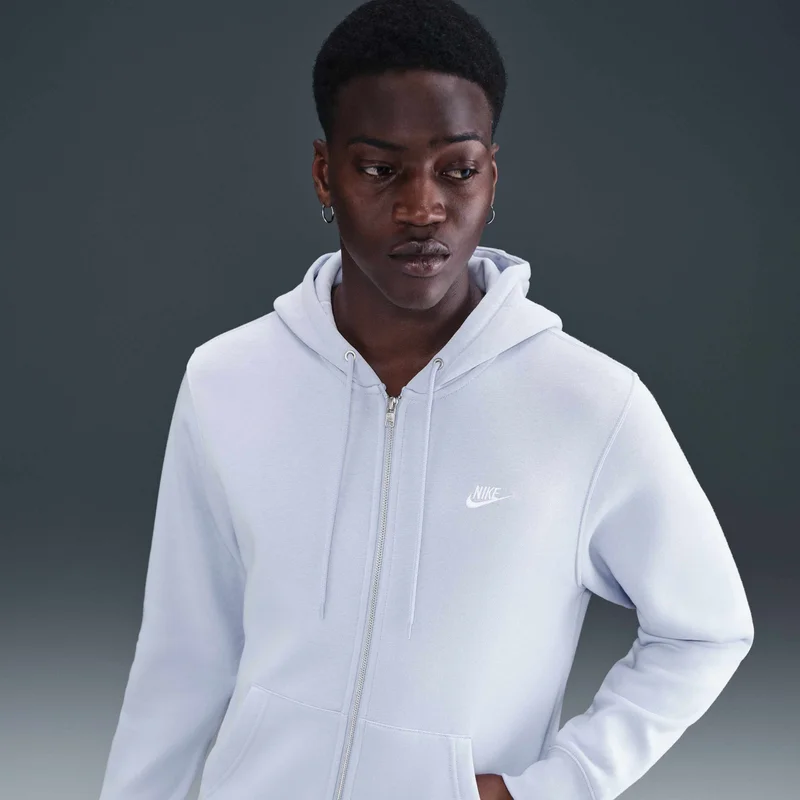 Nike Men's Club Fleece Full-Zip Hoodie