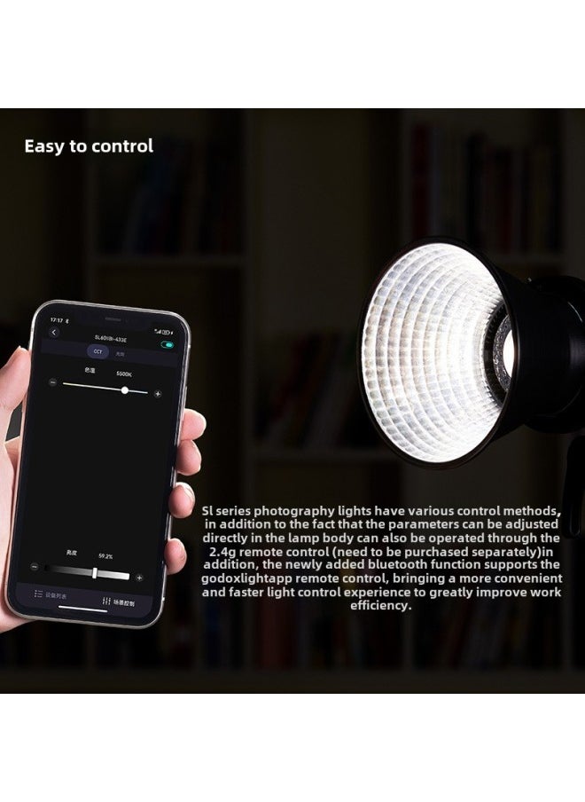 GODOX Shenniu SL60W SL60IID SL60IIBi Second Generation Video Live LED Photography COB Light-Color Of Light Source:Godox Sl60w