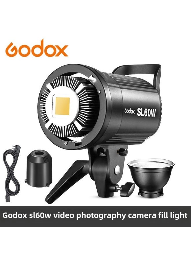 GODOX Shenniu SL60W SL60IID SL60IIBi Second Generation Video Live LED Photography COB Light-Color Of Light Source:Godox Sl60w