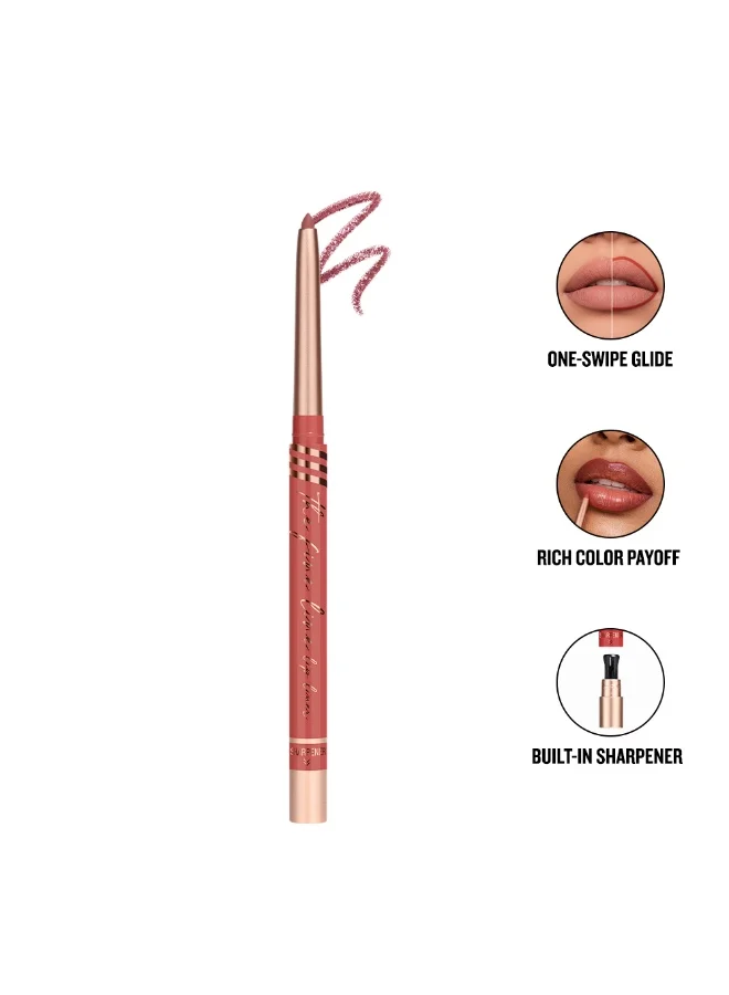 Character Character The Fine Line Retractable Lip Liner with Built-in Sharpener - Matte Finish