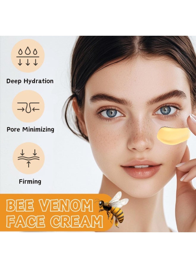 Hoygi Botox In Bee Venom Firming Serum Stick, Bee Venom Cream – Instant Face Lift & Skin Tightening Cream for Face with Hyaluronic Acid, Anti Wrinkle Day Care for Women, Plumps & Firms All Skin Types (30g) - Image 4