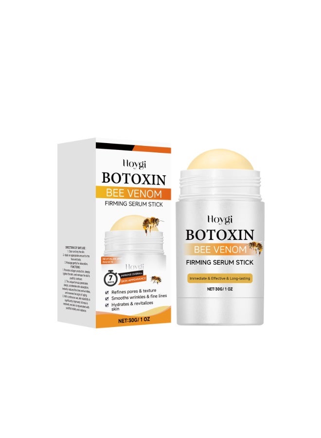 Hoygi Botox In Bee Venom Firming Serum Stick, Bee Venom Cream – Instant Face Lift & Skin Tightening Cream for Face with Hyaluronic Acid, Anti Wrinkle Day Care for Women, Plumps & Firms All Skin Types (30g) - Image 1