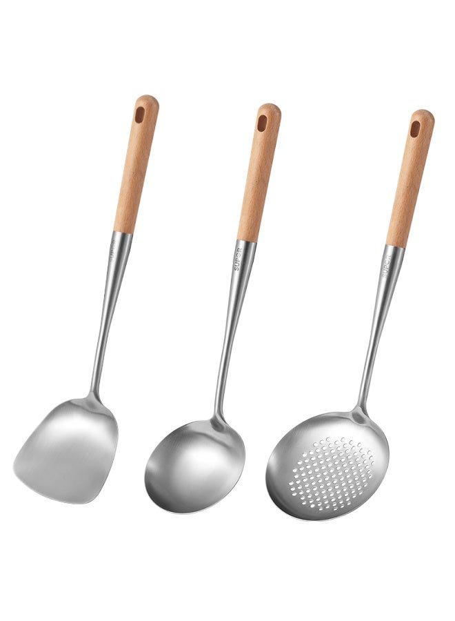 Supor Spatula, Ladle, Strainer, Soup Spoon, Cooking Utensil Set, Wok, Soup Pot, Kitchenware, Tk23009e - Image 5