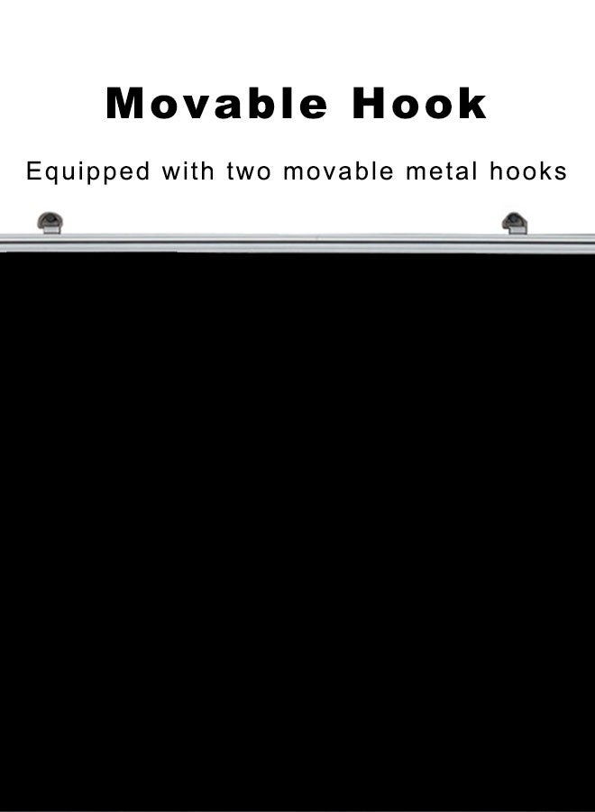 XIANGYU Aluminum Alloy 60 x 90cm Writing Blackboard School Dry Erase Drawing Black Board - Image 2