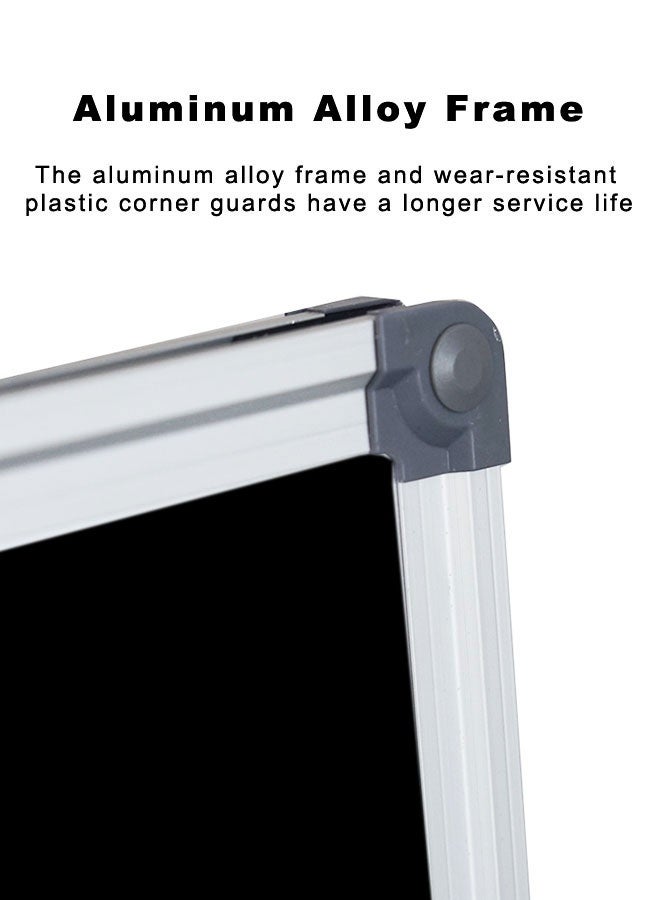 XIANGYU Aluminum Alloy 60 x 90cm Writing Blackboard School Dry Erase Drawing Black Board - Image 3